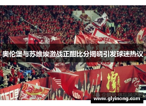 奥伦堡与苏维埃激战正酣比分揭晓引发球迷热议
